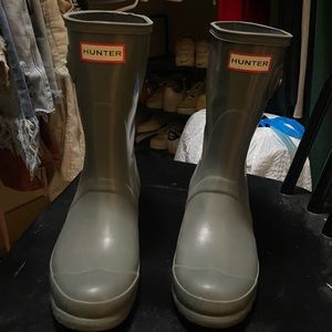 Olive Hunter Boots